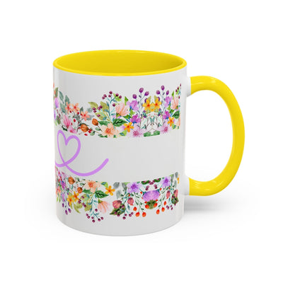 Mug, Floral Garden Beautiful Cute Mama Love Coffee Cup