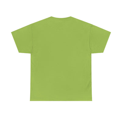 Dog Mama Unisex Tee in green, back view, ideal for dog lovers and casual wear.