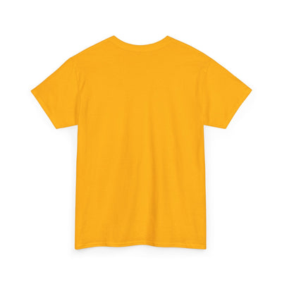 Unisex retro vibe t-shirt, yellow color, featuring "Be Kind, Rewind Often" graphic for 90s nostalgia and positive message.