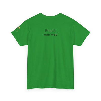 Colorful Unisex Heavy Cotton Tee with Joyful Message, Fun T-Shirt, Casual Wear, Gift for Friends, Summer Vibes, Festival Apparel - NOTALIFY