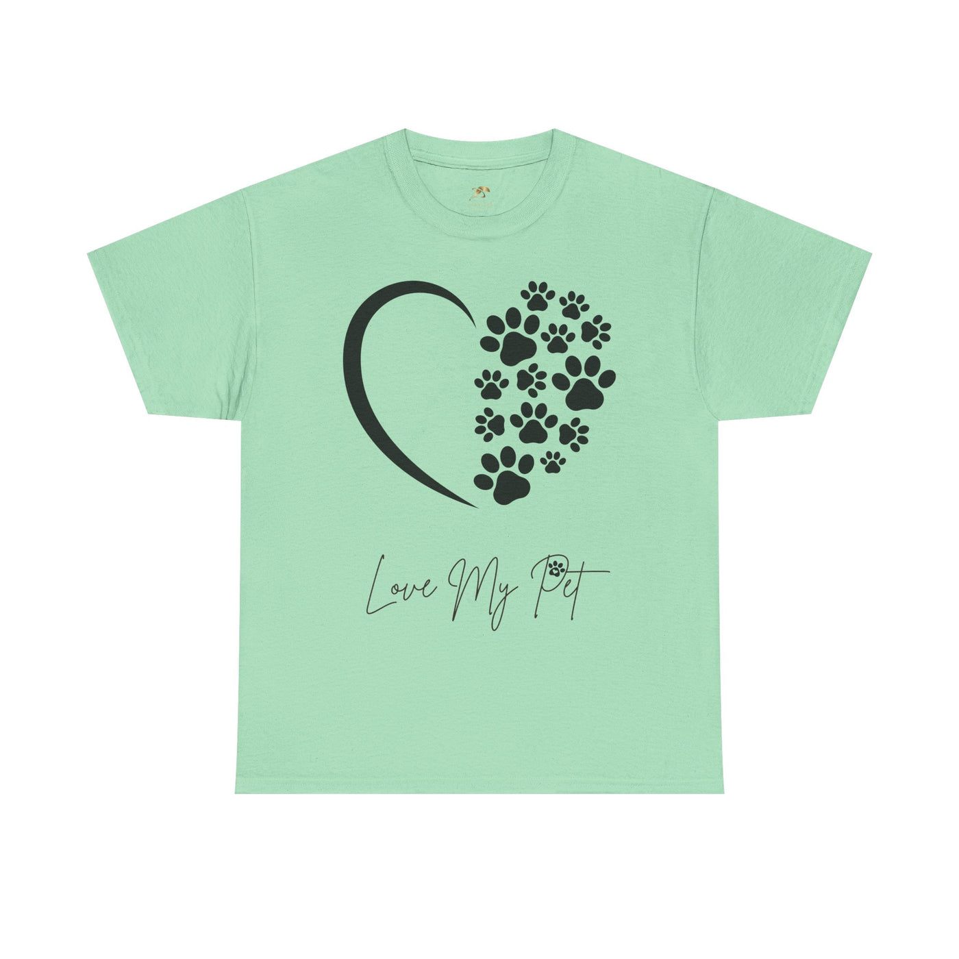 Pet Lover Unisex Heavy Cotton Tee, Love My Pet Shirt, Dog Cat Owner Gift, Animal Lover Apparel, Pet Tee - NOTALIFY