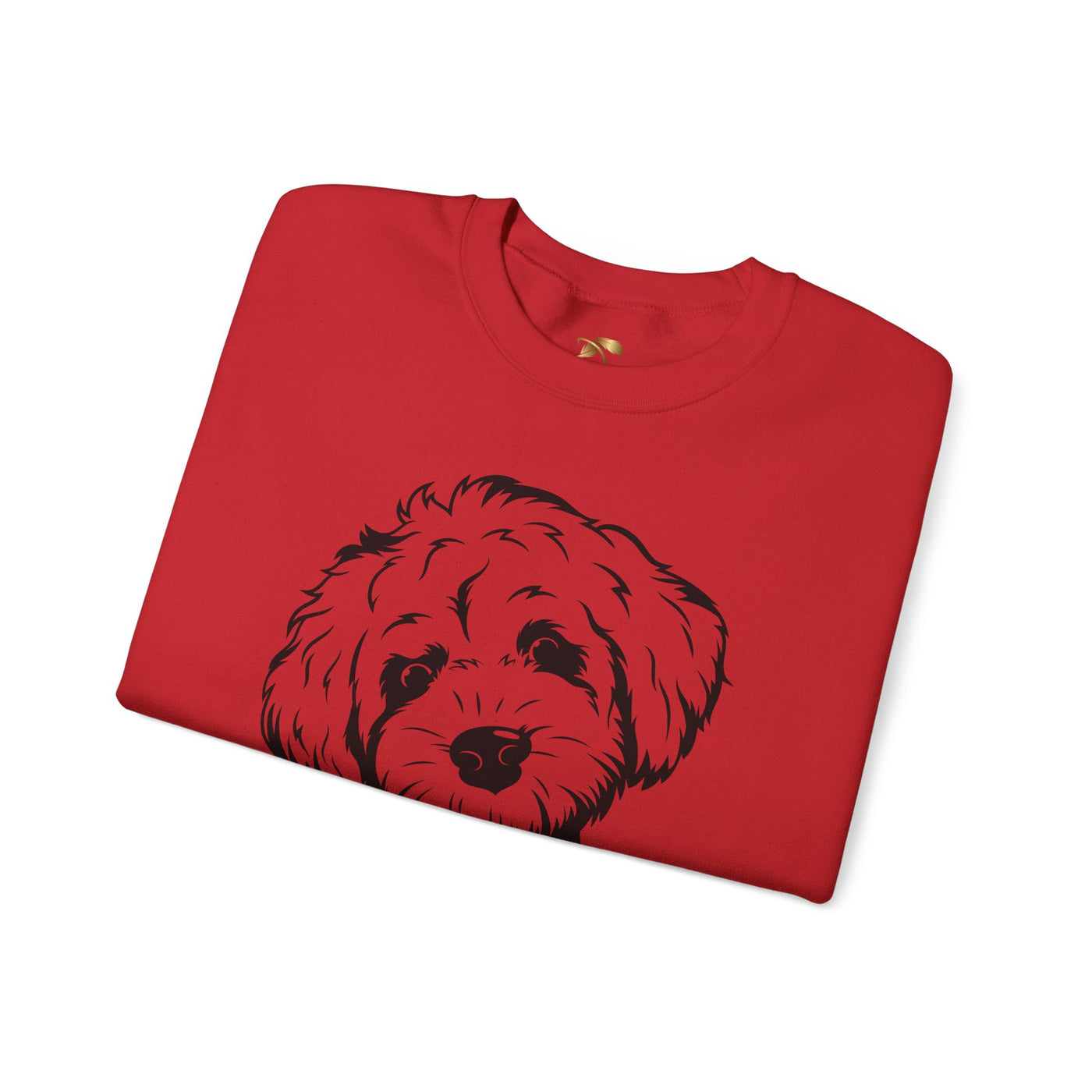 Poodle Dog Lover Sweatshirt, Pet's Name Personalized Gift Idea, Poodle Dog Owner Apparel, Custom Dog Paw Print Jumper, Comfy Crewneck - NOTALIFY
