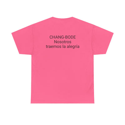 Colorful Unisex Heavy Cotton Tee with Joyful Message, Fun T-Shirt, Cas