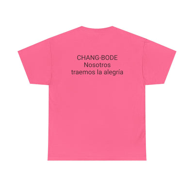 Colorful Unisex Heavy Cotton Tee with Joyful Message, Fun T-Shirt, Cas