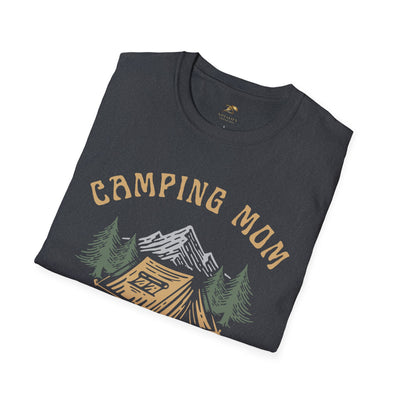 Camping Mom T-Shirt, Campfire Memories Tee, Outdoor Adventure Shirt, N
