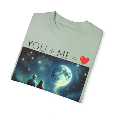 Moon and Back Unisex T-shirt, Celestial Love Tee, Outer Space Shirt, Romantic Gift, Astronomy Top - NOTALIFY