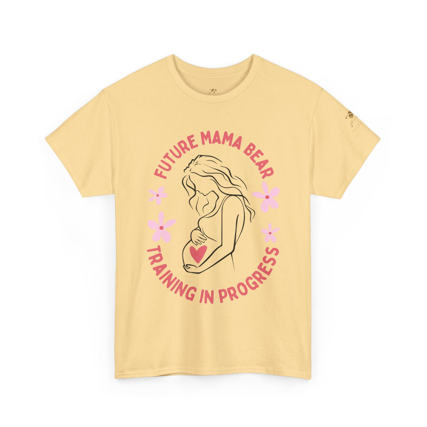 Maternity T-Shirt, Future Mama Bear, Training in Progress, Pregnancy Announcement Shirt, Baby Shower Gift, Gender Reveal Top, Mother's Day - NOTALIFY