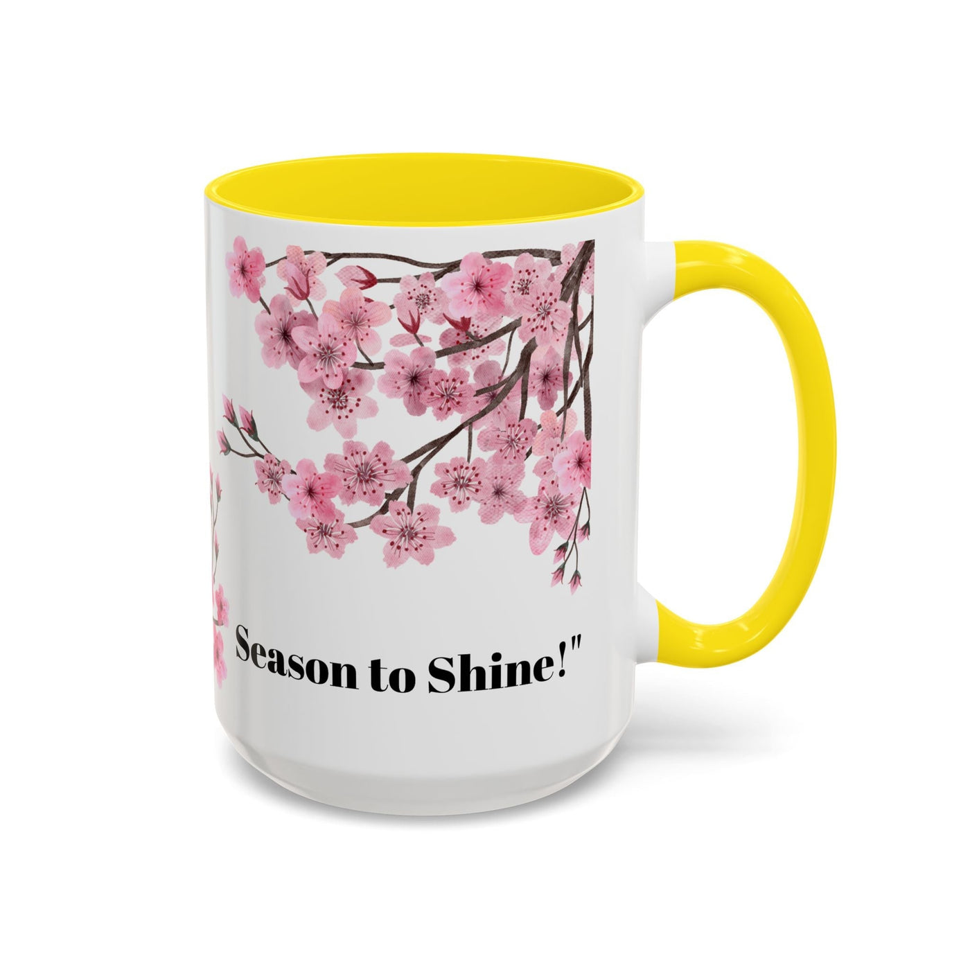 Coffee Mug, Season to Shine Design - Festive Holiday Gift, Spring Mug,