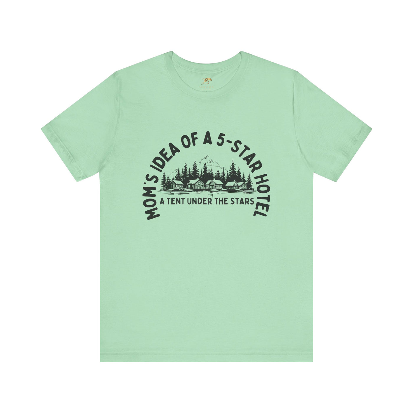 Nature Lover Unisex Tee, Mom's 5-Star Hotel Camping Shirt, Adventure Apparel, Family Camping Gear, Fun Outdoor Gift, Comfortable Shirts, MOM - NOTALIFY