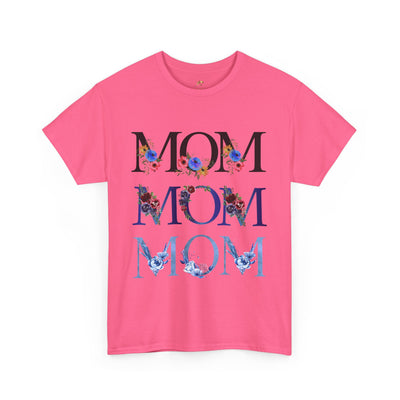 Cute Mom Tee, Personalized Mother Shirt, Family Gift, Mom Life Top, Mother's Day Present, Mommy Birthday Shirt - NOTALIFY