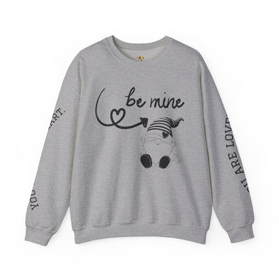BE MINE Gnome Unisex Sweatshirt, Cozy Crewneck Jumper, Soft Pullover, Gender-Neutral Sweater, Casual Winter Shirt - NOTALIFY