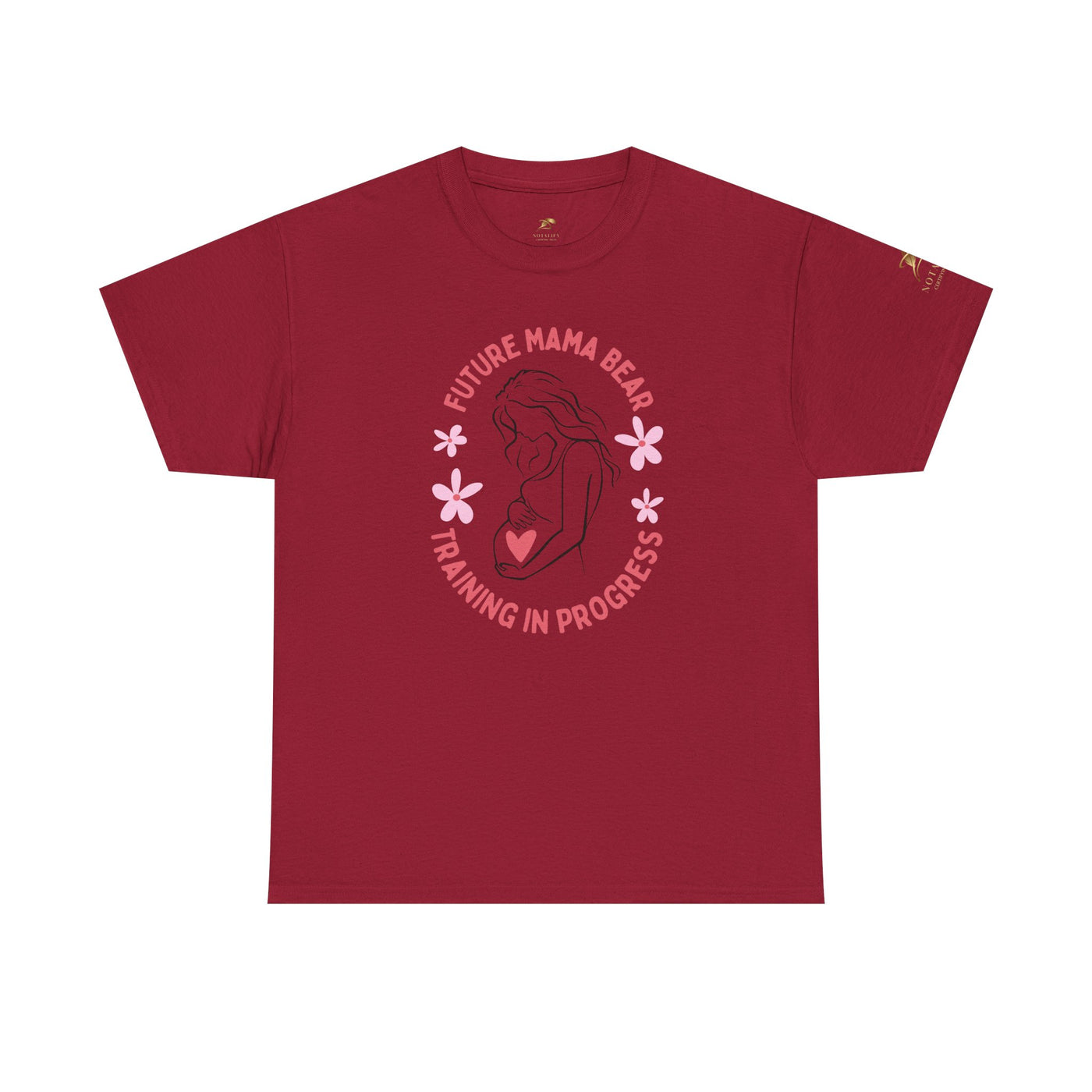 Maternity T-Shirt, Future Mama Bear, Training in Progress, Pregnancy A