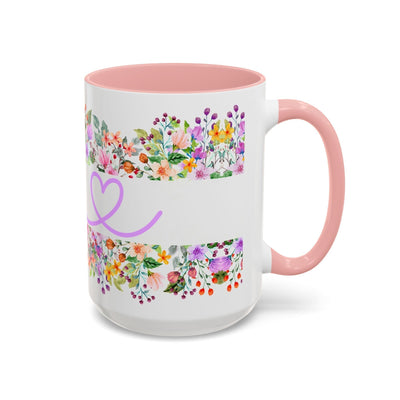 Mug, Floral Garden Beautiful Cute Mama Love Coffee Cup