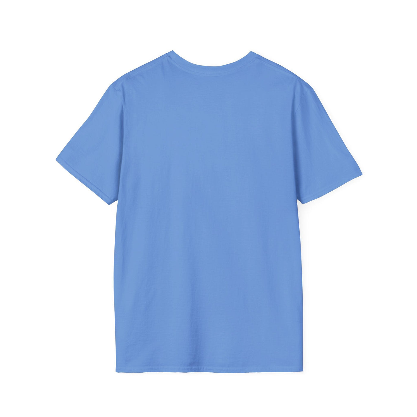 Blue unisex t-shirt with a broken heart design, perfect Valentine’s Day gift, Heart Fixed Enamorados theme.