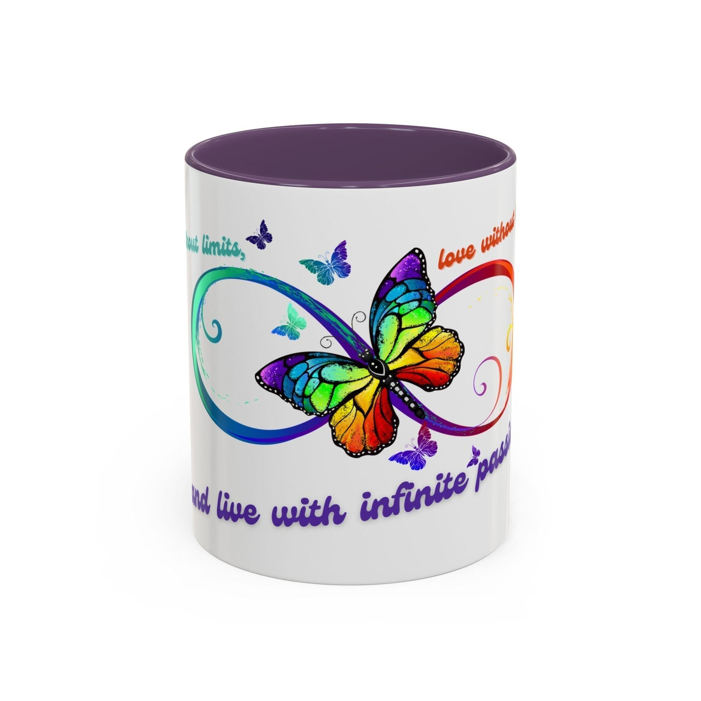 Show your drive with our "Live with Infinite Passion" tee and mug—idea