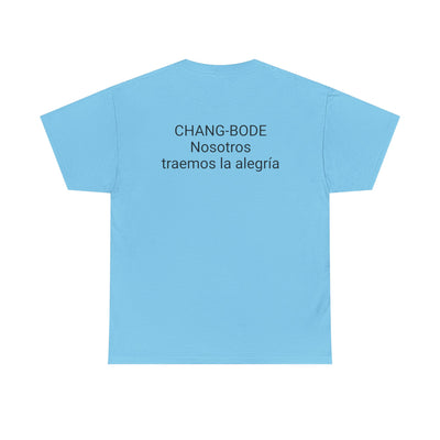 Colorful Unisex Heavy Cotton Tee with Joyful Message, Fun T-Shirt, Cas