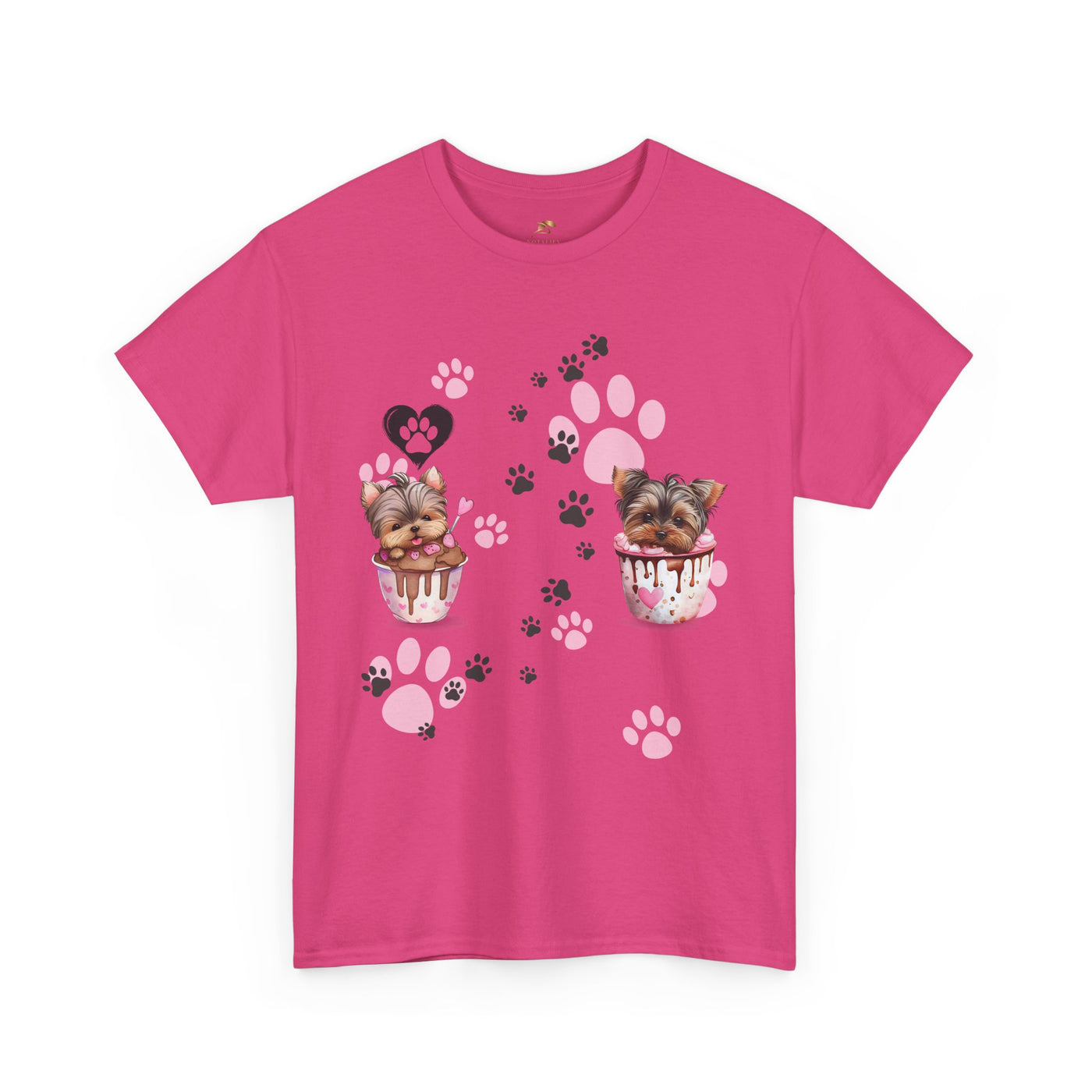 Pet Lover Unisex Heavy Cotton Tee, Love My Pet Shirt, Dog Cat Owner Gift, Animal Lover Apparel, Customized Pet Tee - NOTALIFY