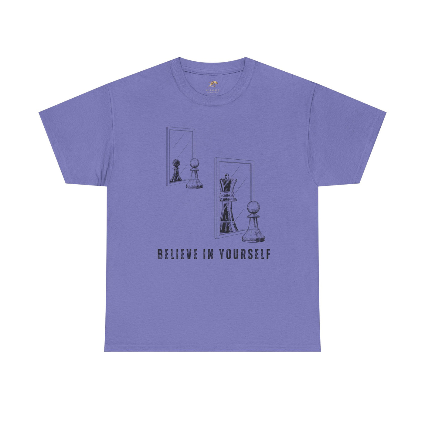 Believe in Yourself. Chess Pawn to King Reflection Tee | Inspirational Self-Esteem Tee | Motivational Shirt | Growth Mindset Gift | Unisex