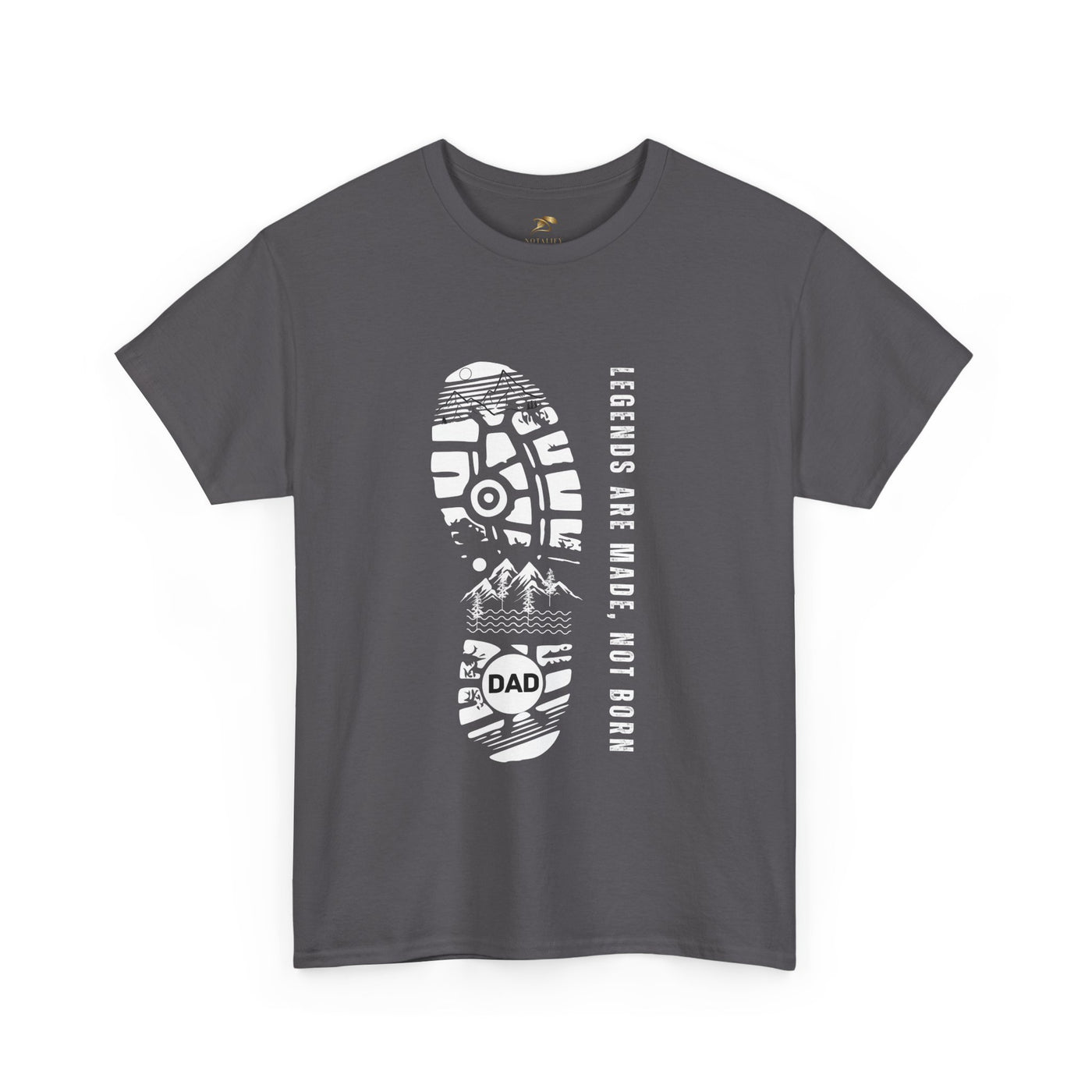 Legends Are Made Not Born Dad Shirt | Fathers Day Gift | Inspirational Daddy T-Shirt | Legendary Dad Tee | Gift for Father Husband Grandpa