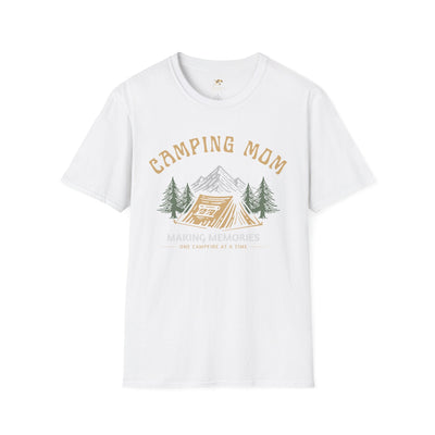 Camping Mom T-Shirt, Campfire Memories Tee, Outdoor Adventure Shirt, N