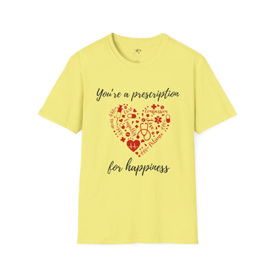 Love Prescription T-Shirt, Valentine's Day Gift, Couples Shirt, Enamorados Tee, San Valentin Apparel, Feb 14 Top - NOTALIFY