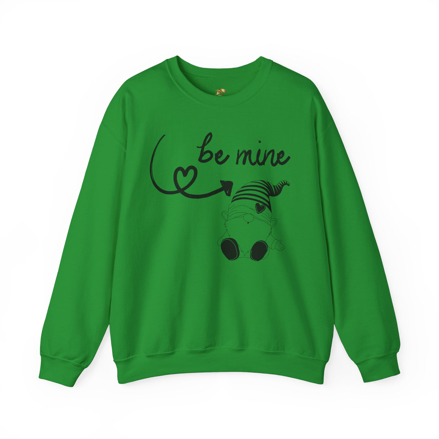 BE MINE Gnome Unisex Sweatshirt, Warm Crewneck Jumper, Comfy Pullover,