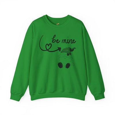 BE MINE Gnome Unisex Sweatshirt, Warm Crewneck Jumper, Comfy Pullover,