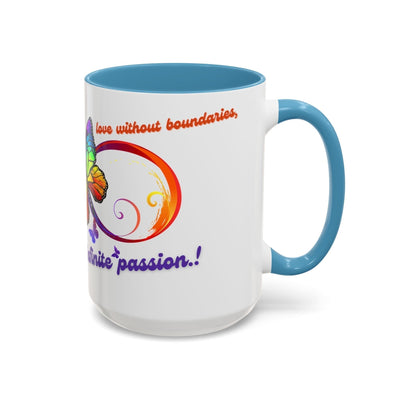 Show your drive with our "Live with Infinite Passion" tee and mug—idea