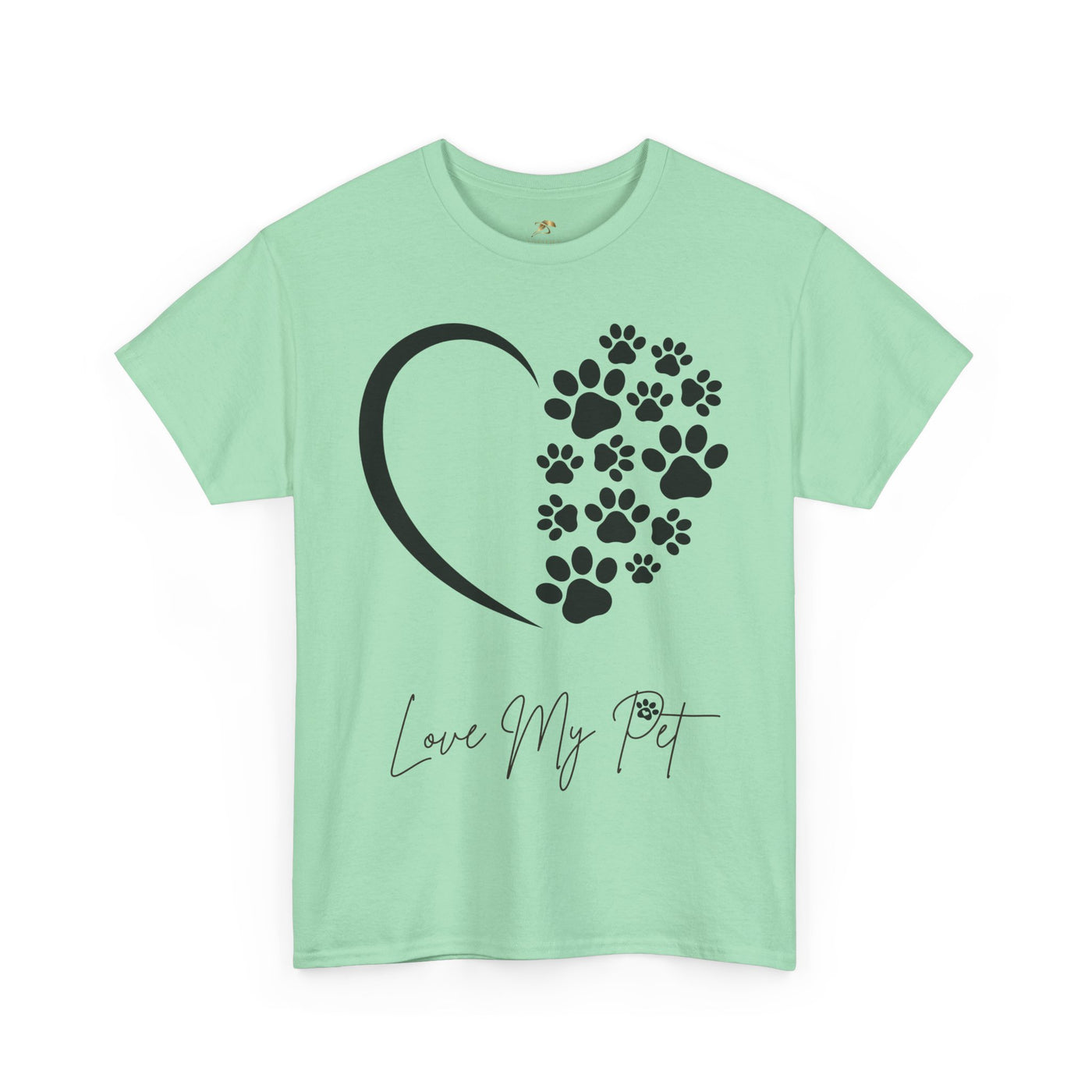 Pet Lover Unisex Heavy Cotton Tee, Love My Pet Shirt, Dog Cat Owner Gift, Animal Lover Apparel, Pet Tee - NOTALIFY