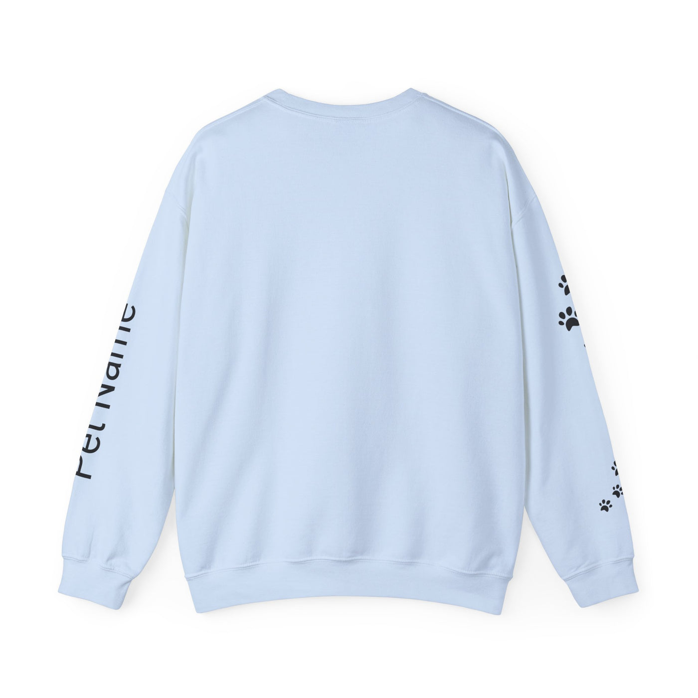 Damatian Dog Lover Sweatshirt, Pet's Name Personalized Gift Idea, Frenchie Dog Owner Apparel, Custom Dog Paw Print Jumper, Comfy Crewneck