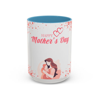 Cute Hearts Mug – Mother's Day Gift for Mom, Tea & Coffee Cup