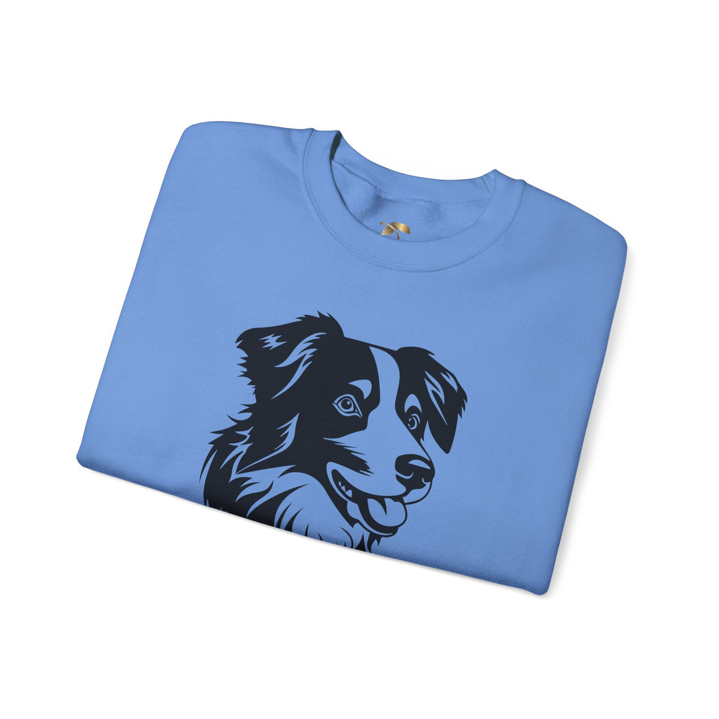 Collie Lover Sweatshirt, Pet's Name Personalized Gift Idea, Collie Dog Owner Apparel, Custom Dog Paw Print Jumper, Comfy Crewneck - NOTALIFY