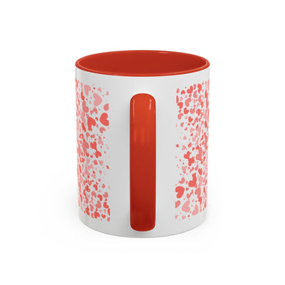 Cute Hearts Mug – Mother's Day Gift for Mom, Tea & Coffee Cup