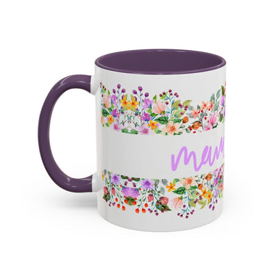 Mug, Floral Garden Beautiful Cute Mama Love Coffee Cup