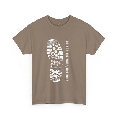 Legends Are Made Not Born Dad Shirt | Fathers Day Gift | Inspirational Daddy T-Shirt | Legendary Dad Tee | Gift for Father Husband Grandpa