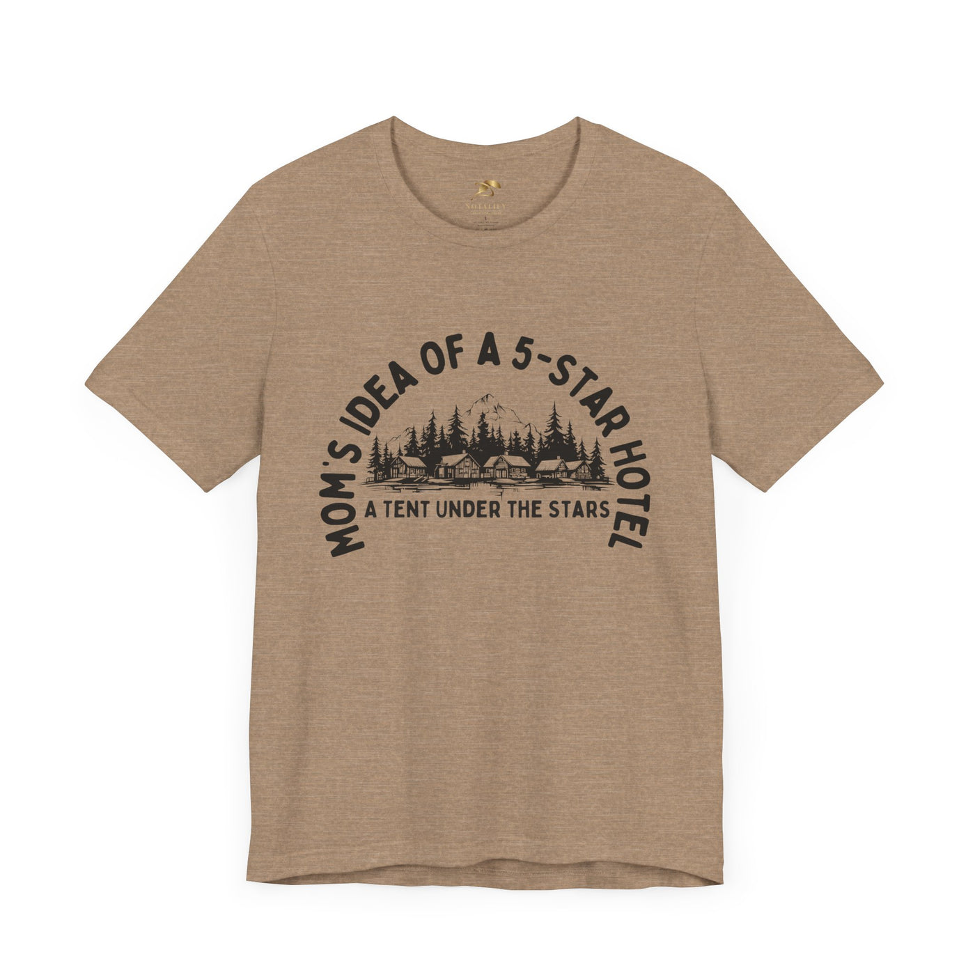 Nature Lover Unisex Tee, Mom's 5-Star Hotel Camping Shirt, Adventure Apparel, Family Camping Gear, Fun Outdoor Gift, Comfortable Shirts, MOM - NOTALIFY
