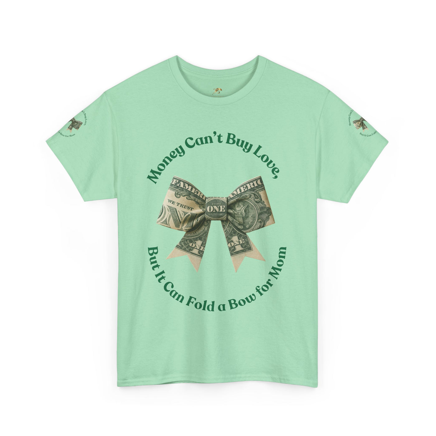 Mother's Day Money Bow Unisex Tee, Love for Mom, Gift for Her, Mother's Day Shirt, Funny Mom Tee, Mom makes Money, Mom but it all for me - NOTALIFY