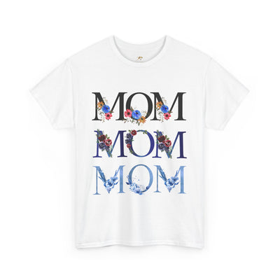 Cute Mom Tee, Personalized Mother Shirt, Family Gift, Mom Life Top, Mother's Day Present, Mommy Birthday Shirt - NOTALIFY