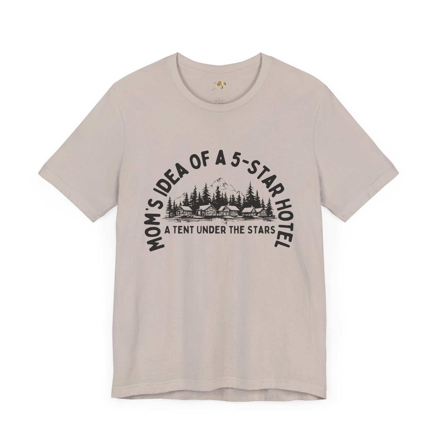Nature Lover Unisex Tee, Mom's 5-Star Hotel Camping Shirt, Adventure Apparel, Family Camping Gear, Fun Outdoor Gift, Comfortable Shirts, MOM - NOTALIFY