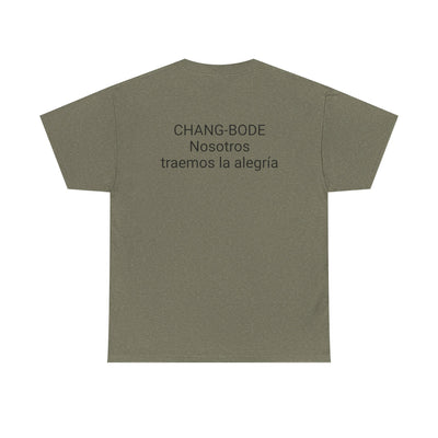 Colorful Unisex Heavy Cotton Tee with Joyful Message, Fun T-Shirt, Cas
