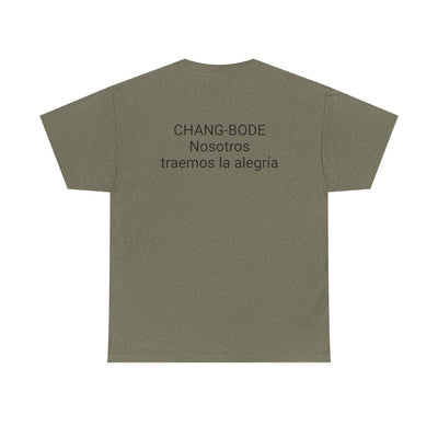 Colorful Unisex Heavy Cotton Tee with Joyful Message, Fun T-Shirt, Cas