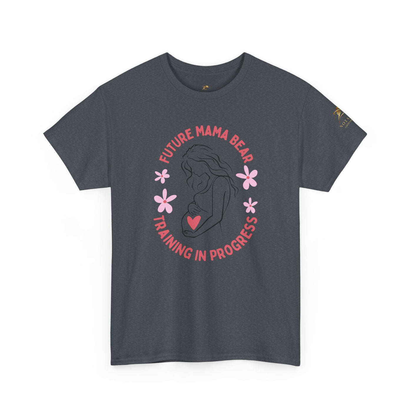 Maternity T-Shirt, Future Mama Bear, Training in Progress, Pregnancy A