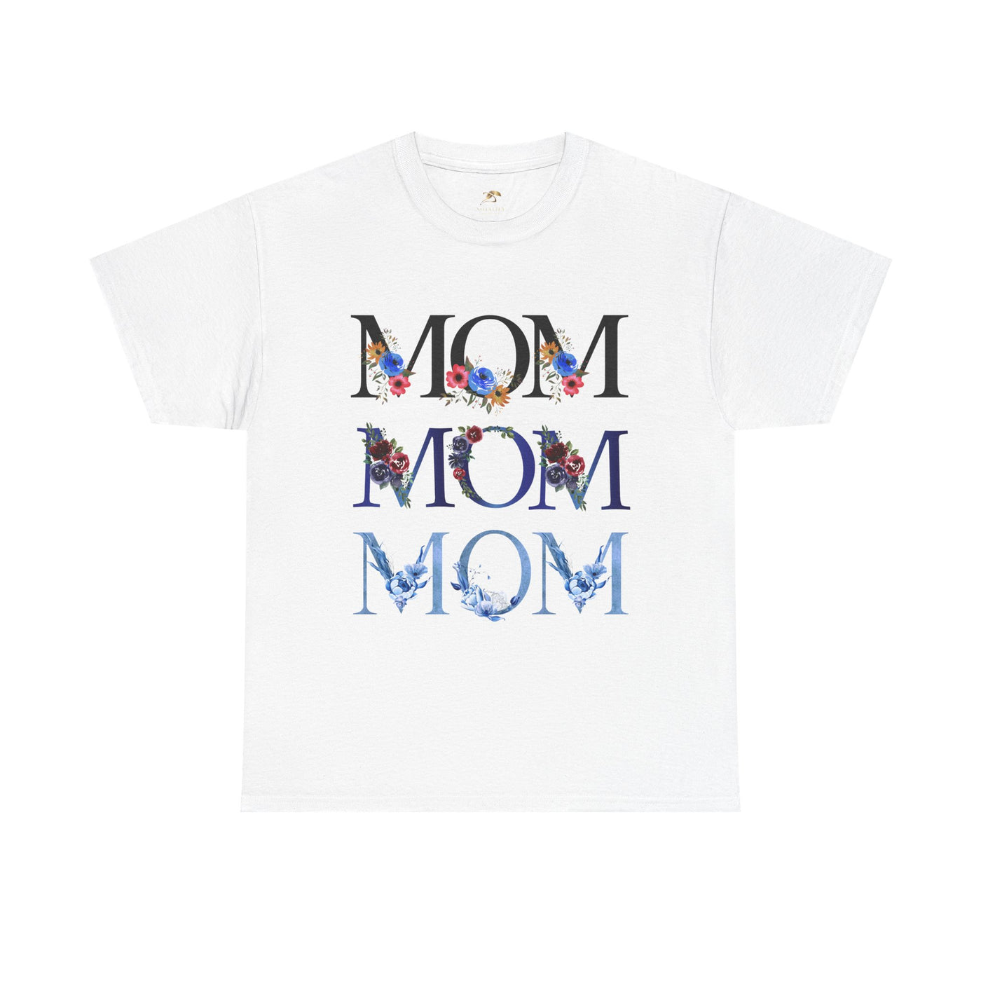 Cute Mom Tee, Personalized Mother Shirt, Family Gift, Mom Life Top, Mother's Day Present, Mommy Birthday Shirt - NOTALIFY