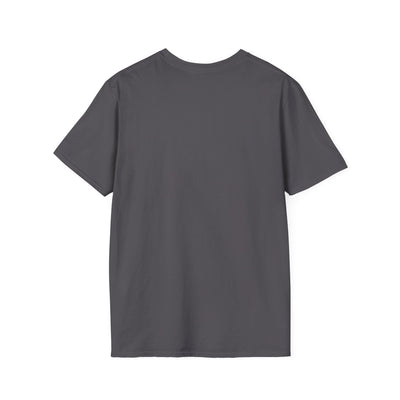 Dark gray unisex softstyle t-shirt made from 100% ring-spun cotton with classic crew neckline for International Youth Day celebration