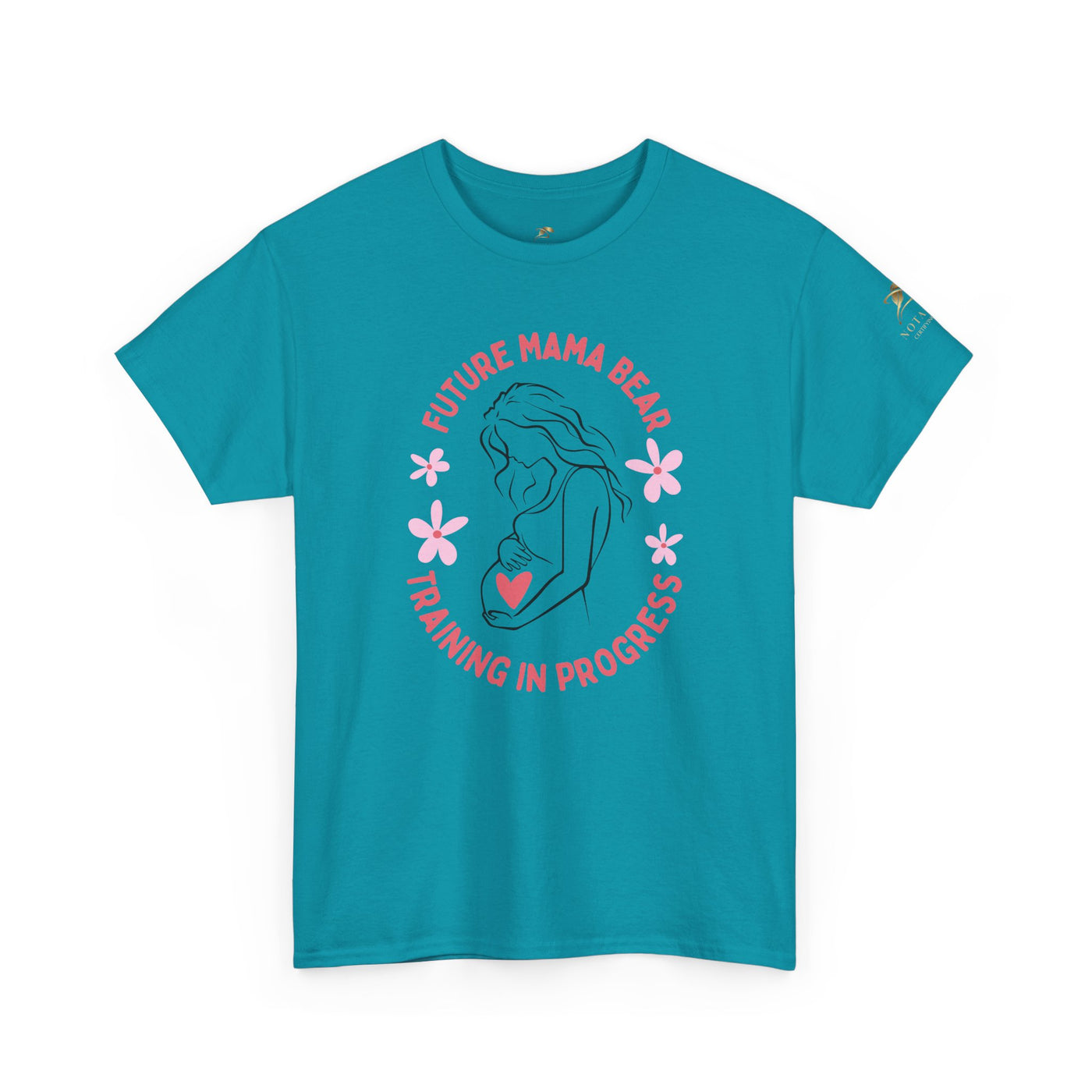 Maternity T-Shirt, Future Mama Bear, Training in Progress, Pregnancy A