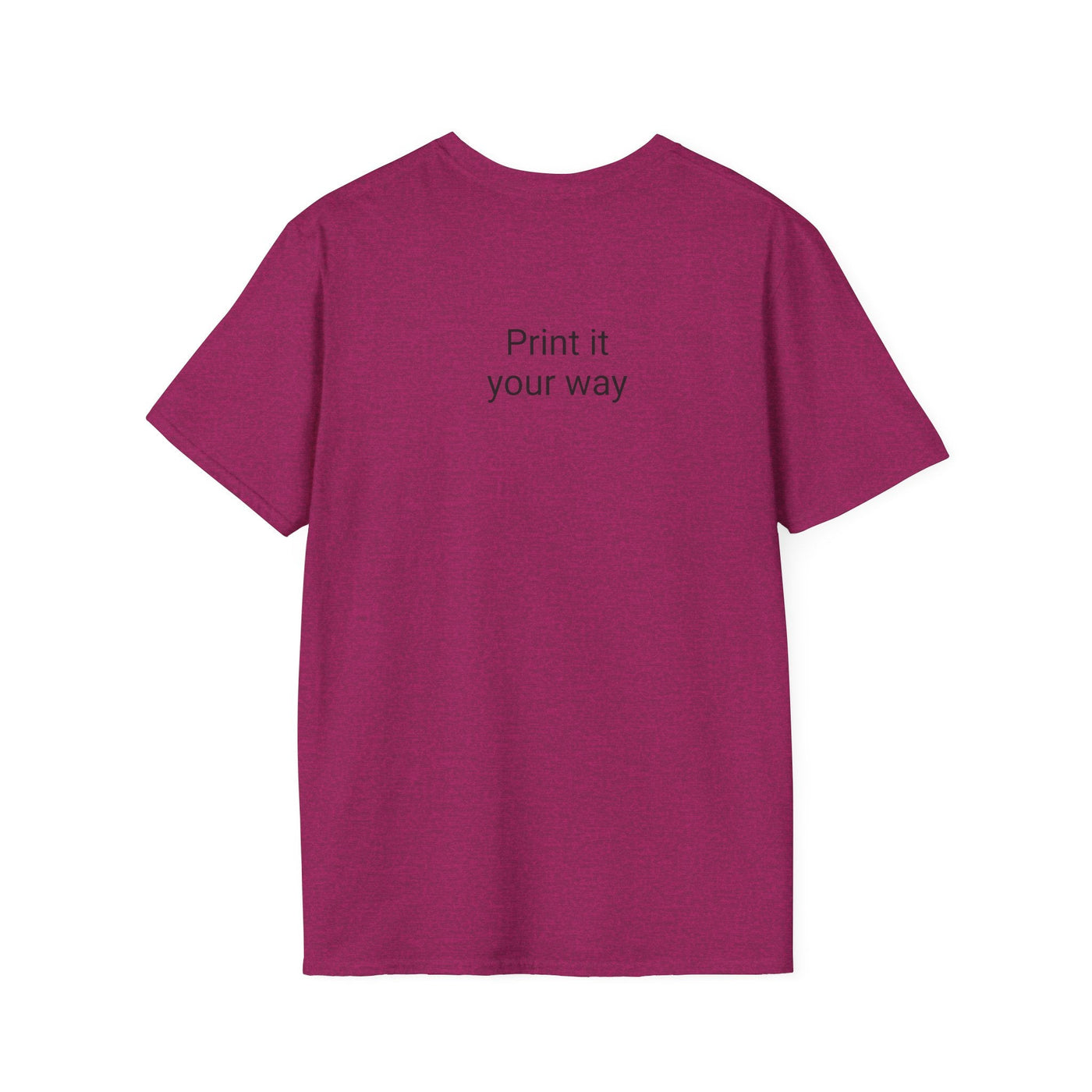 Pi Day Unisex Softstyle T-Shirt, Math Geek Gift, Irrationally Awesome 