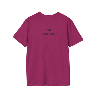 Pi Day Unisex Softstyle T-Shirt, Math Geek Gift, Irrationally Awesome 