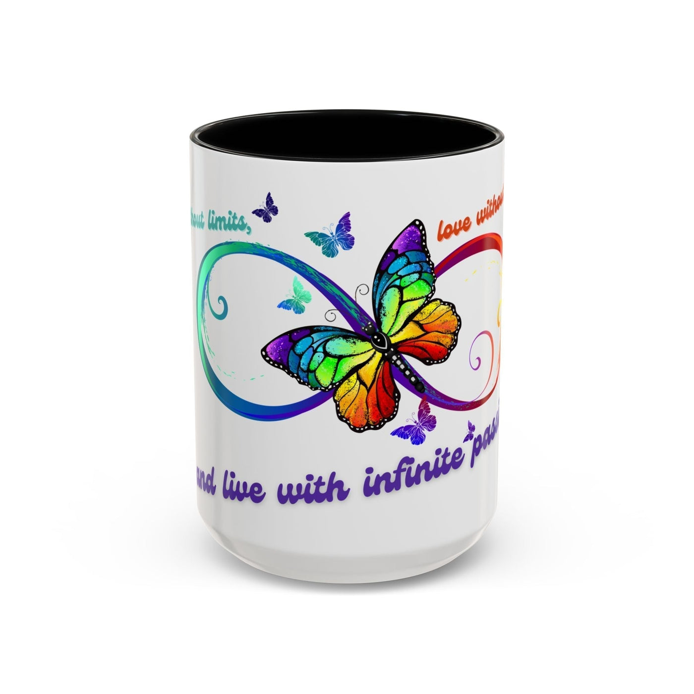 Show your drive with our "Live with Infinite Passion" tee and mug—idea