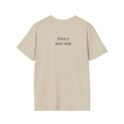 Pi Day Unisex Softstyle T-Shirt, Math Geek Gift, Irrationally Awesome 