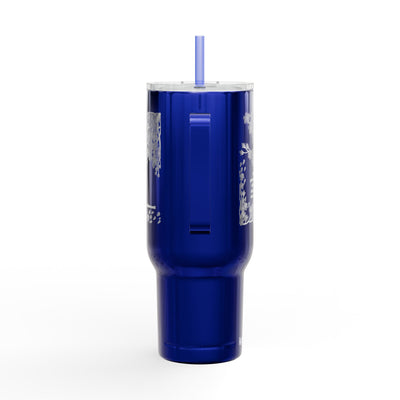 Floral Insulated Tumbler, Custom Drinkware for Moms - Personalized 40oz Gift for Birthdays, Mother's Day, Special Occasions, Engraving - NOTALIFY
